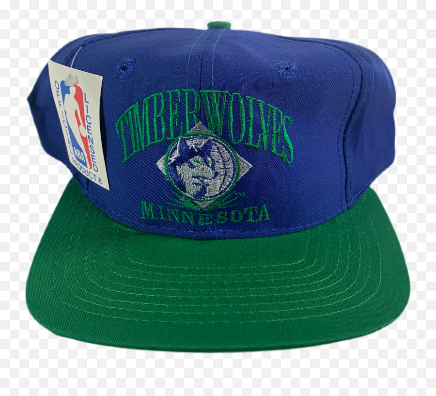 Vintage Minnesota Timberwolves Nba Snapback Hat - For Baseball Emoji,Minnesota Timberwolves Logo