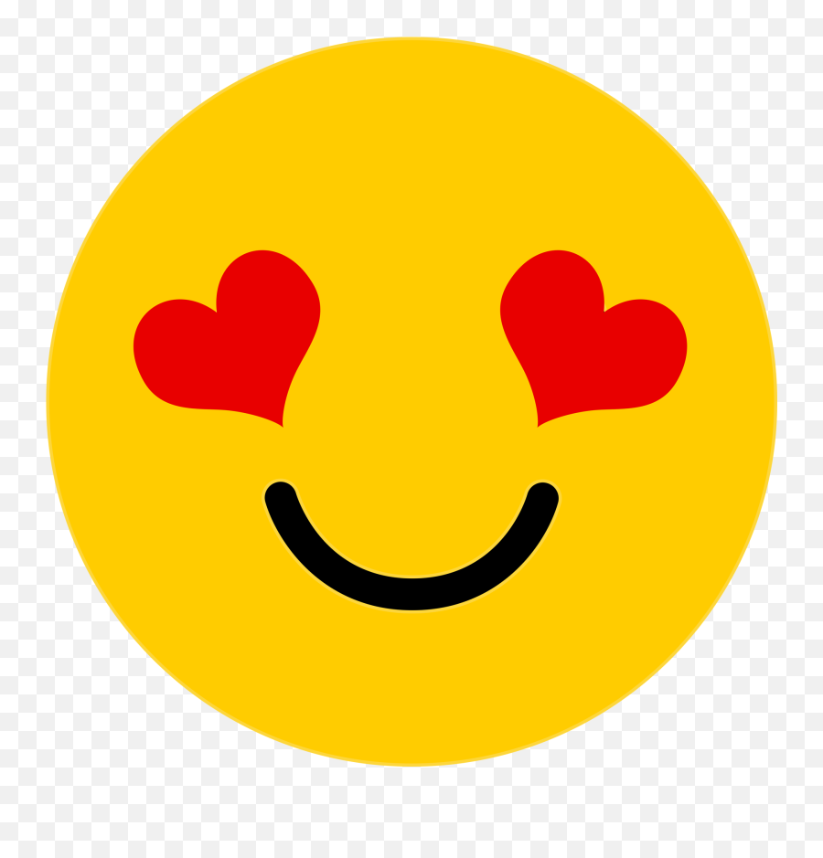 Heart Eye Emoji Free Stock Photo - Happy,Heart Eyes Emoji Png