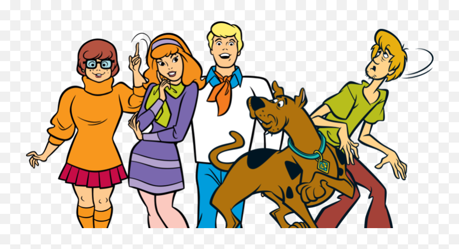 Scooby Doo Gang Transparent - Scooby Doo Show Png Emoji,Scooby Doo Transparent