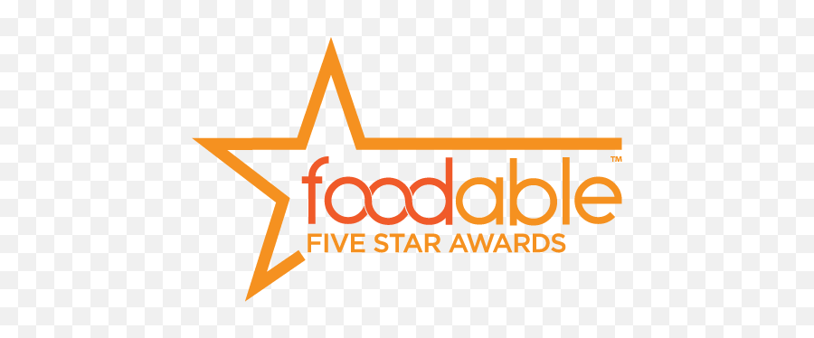 Foodable Reveals Five Star Awards - Dot Emoji,Restaurant Logo With A Star