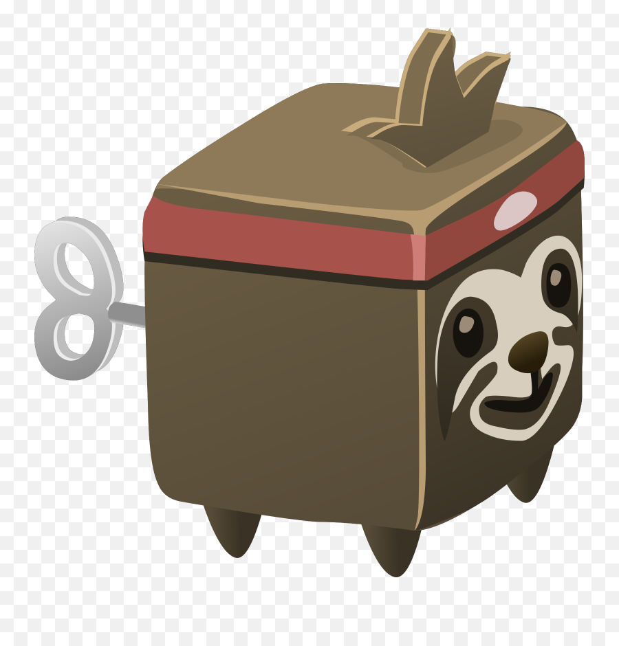Table Furniture Sloth Png Clipart - New Vegas Emoji,Sloth Clipart