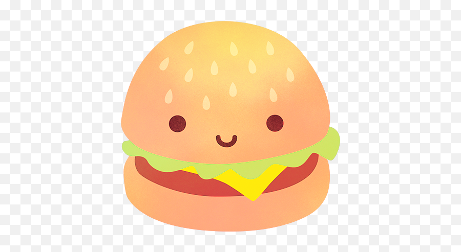 Download Transparent Kawaii Hamburger - Cute Folder Icons Cute Folder Icon Png Emoji,Hamburger Transparent Background