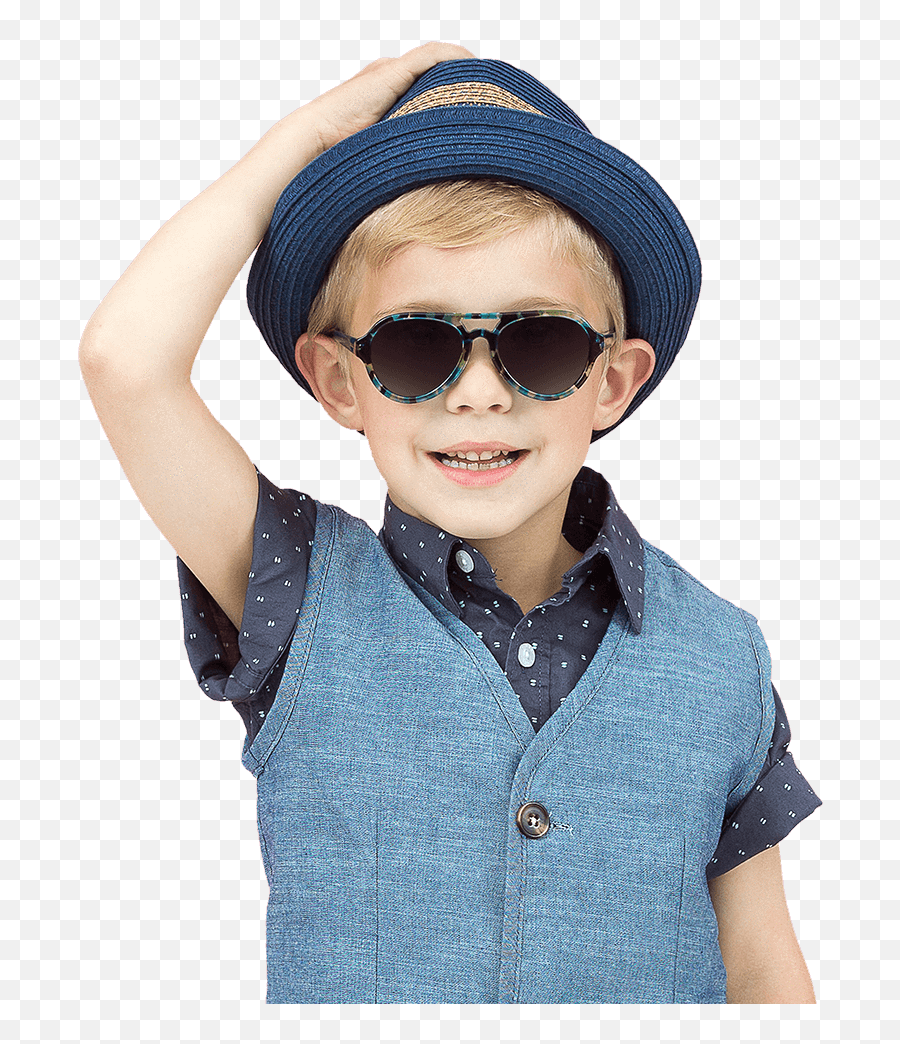 Cool Sunglasses Png - 6 Year Old Boy With Stylish Blue Vest Stylish 6 Year Boy Emoji,Cool Sunglasses Png