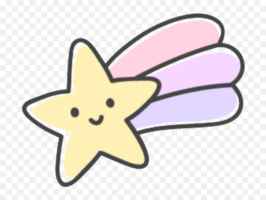 Download Hand Drawn Cartoon Rainbow Emoji,Stars Vector Png