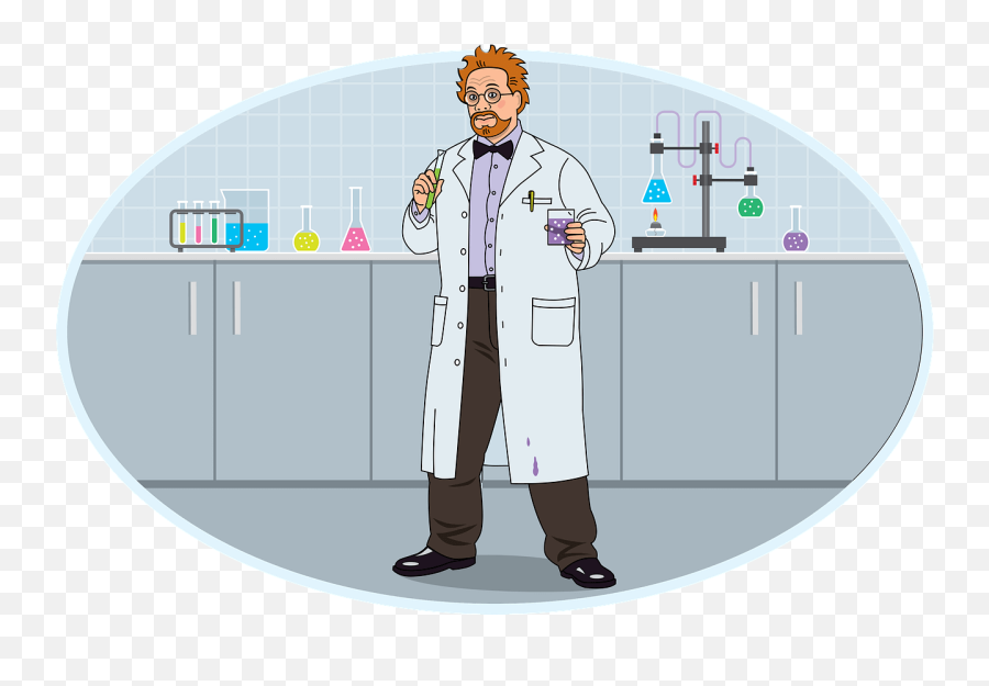 Girl Scientist Clipart Png Images - Clipart World Emoji,Scientist Png