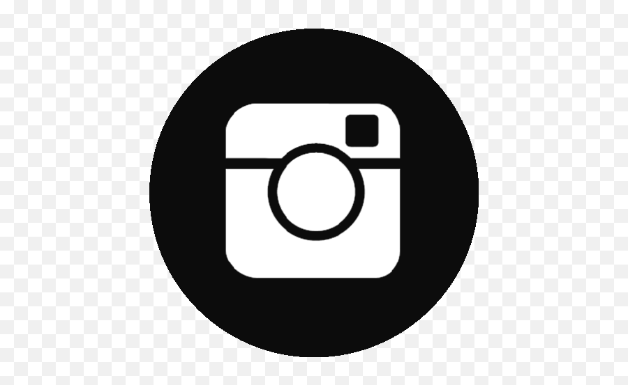 Download Instagramm Clipart Black Circle - Gray Social Media Emoji,Black Circle Clipart