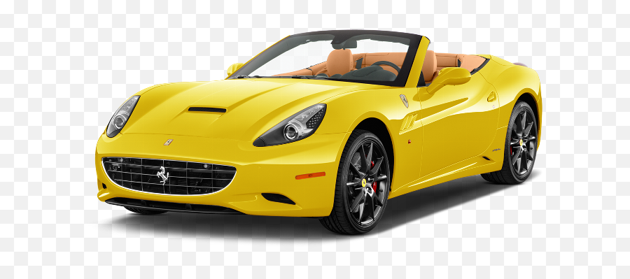 Yellow Ferrari Car Png Image - Ferrari Car Png Emoji,Car Png