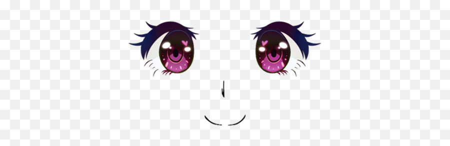Library Of Anime Face Png Black And - Face Kawaii Roblox Png Emoji,Dio Face Png