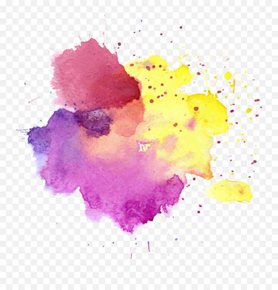 Watercolor Splash Effect Png Transparent Cartoon - Jingfm Emoji,Watercolor Splash Png