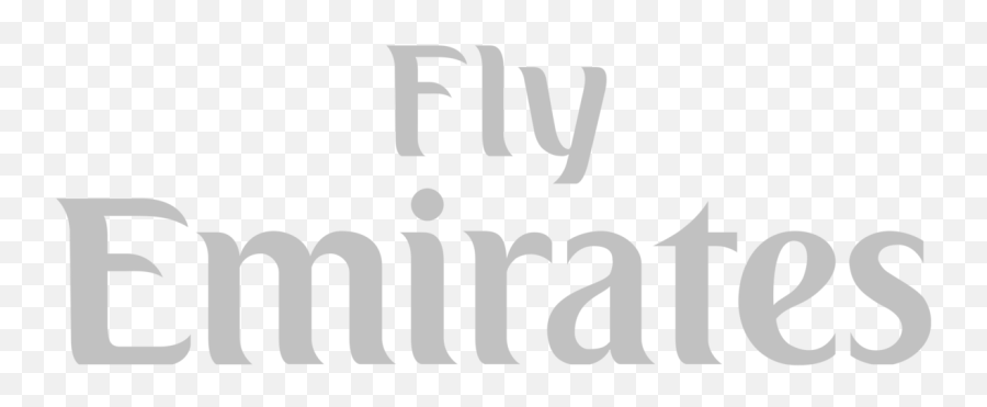 Fly Emirates Logo Black And White - Fly Emirates Png White Emoji,Emirates Logo
