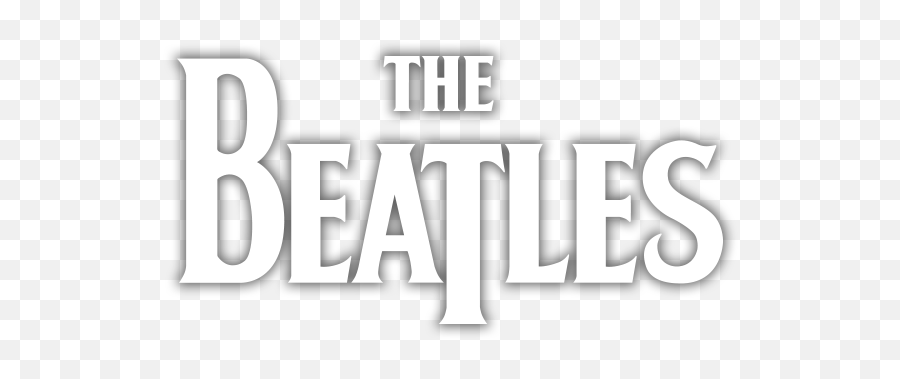 The Beatles - Beatles Logo White Png Emoji,The Beatles Logo