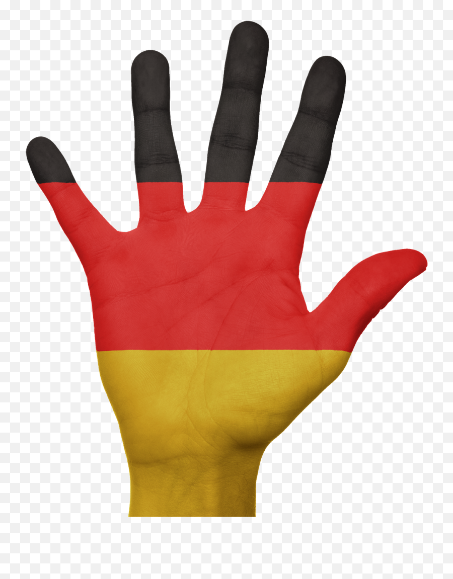 Germany Flag Hand National Png - Germany Flag Hand Png Emoji,Germany Flag Png