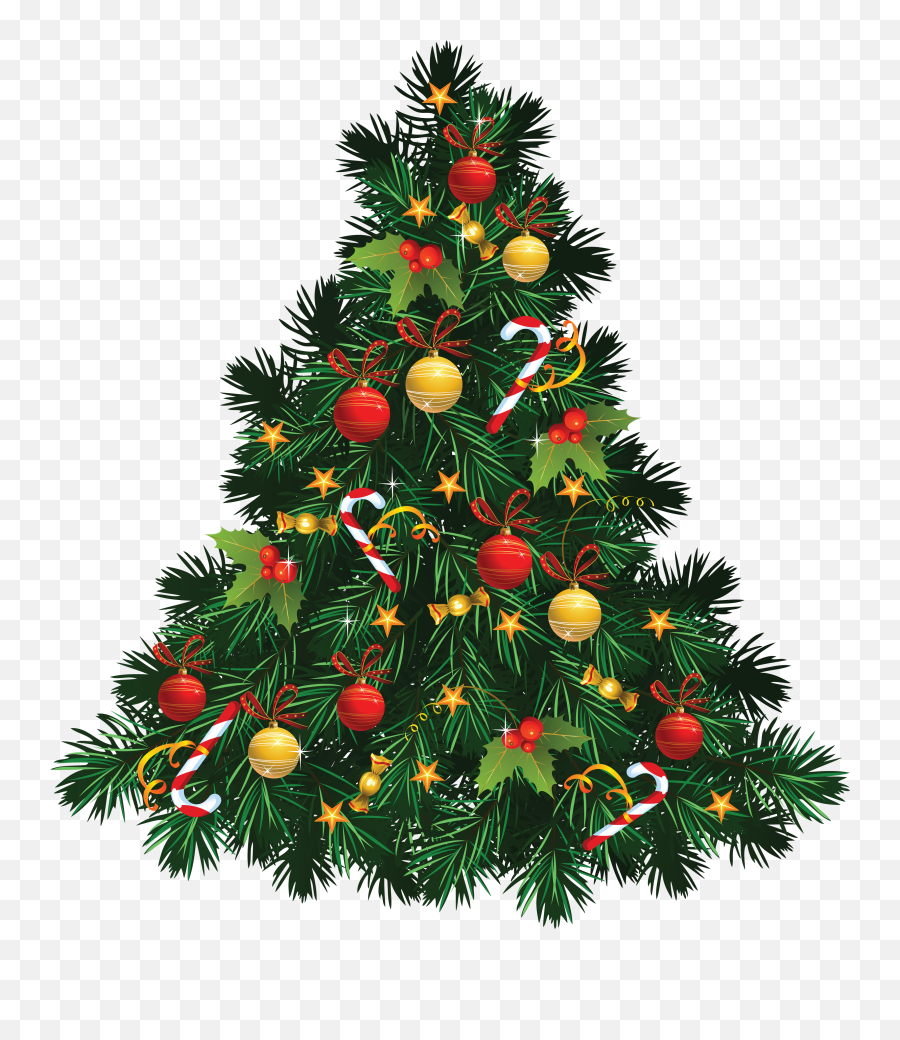 Download Christmas Tree Clipart Png - Christmas Tree Png Emoji,Christmas Tree Clipart