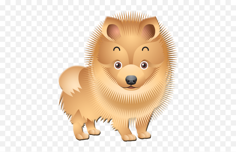 Puppy Pomeranian Clip Art Dachshund Emoji,Pomeranian Clipart