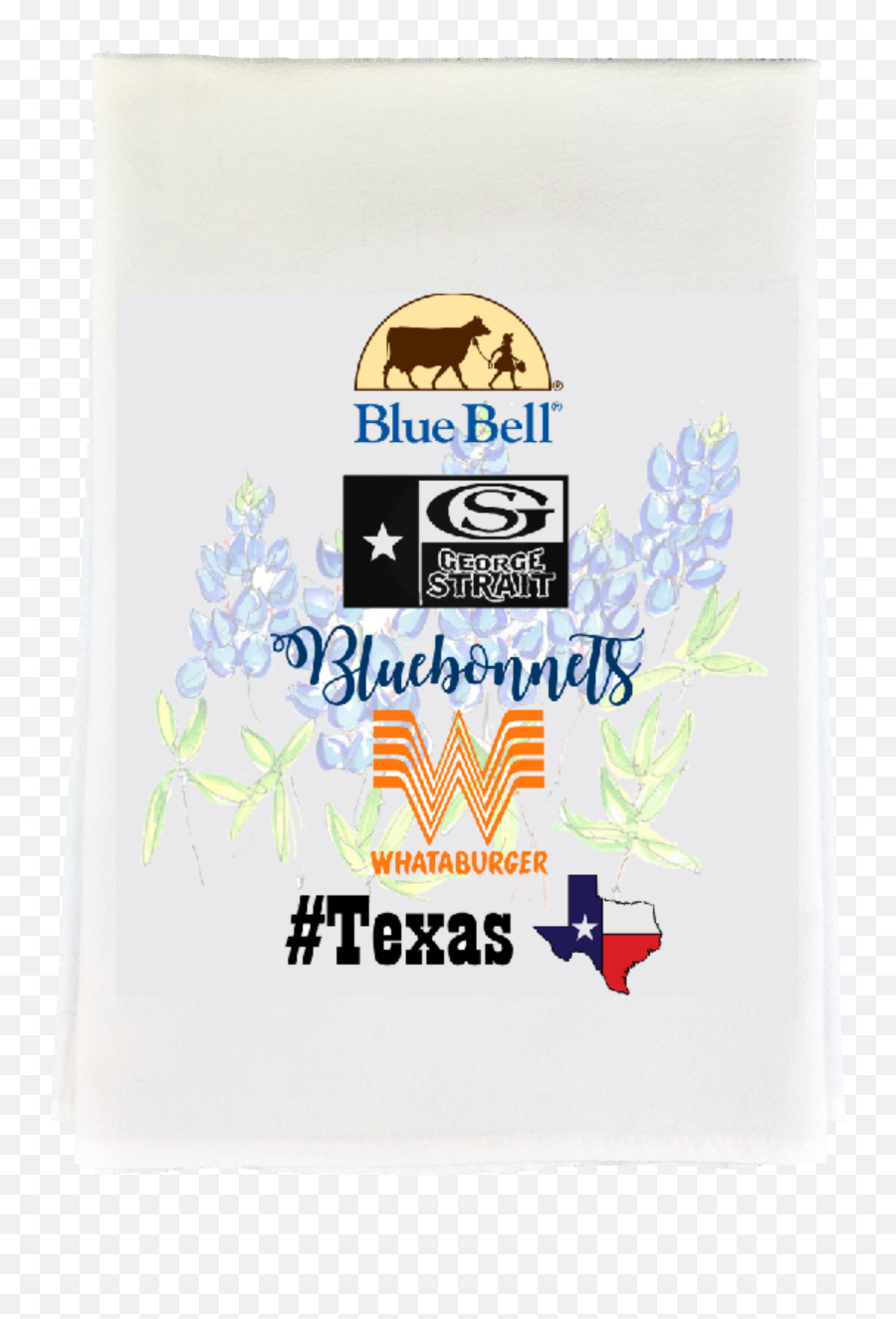 Texas Things Tea Towel Emoji,Whataburger Logo Png