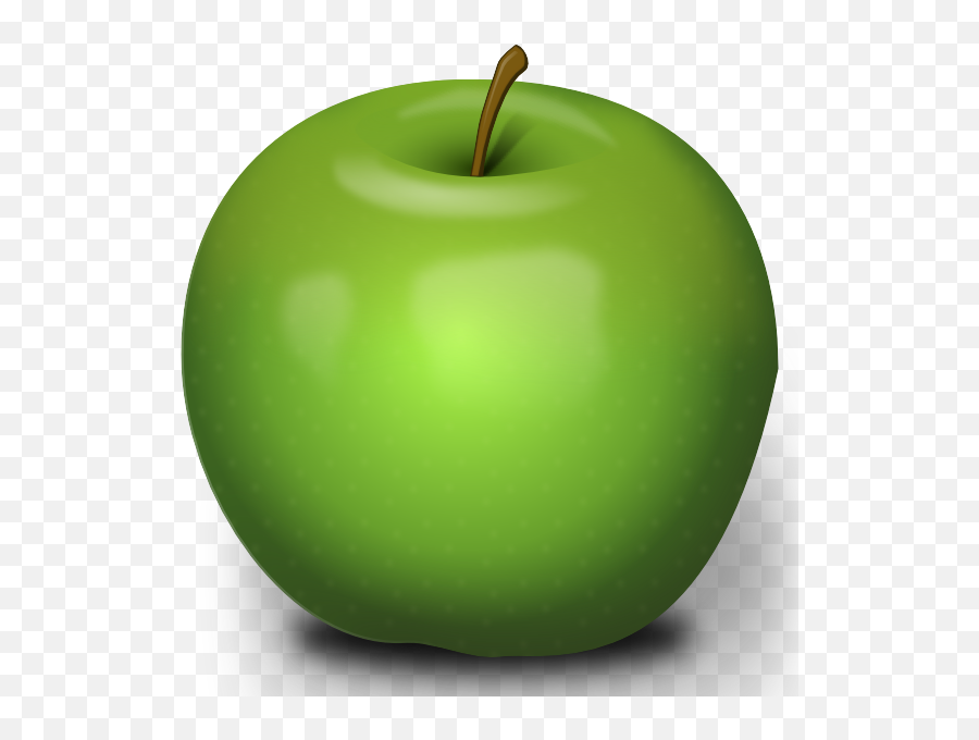 Photorealistic Green Apple Clip Art 115588 Free Svg Emoji,Macintosh Clipart