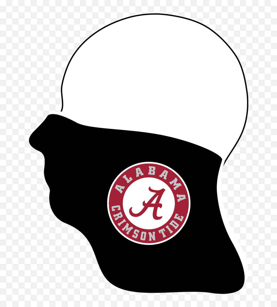 Alabama Crimson Tide Neck Gaiter - Dot Emoji,Alabama Crimson Tide Logo