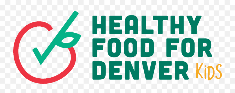 Denver Sales Tax Provides Better Nutrition For Kids Emoji,Healthy Food Logo