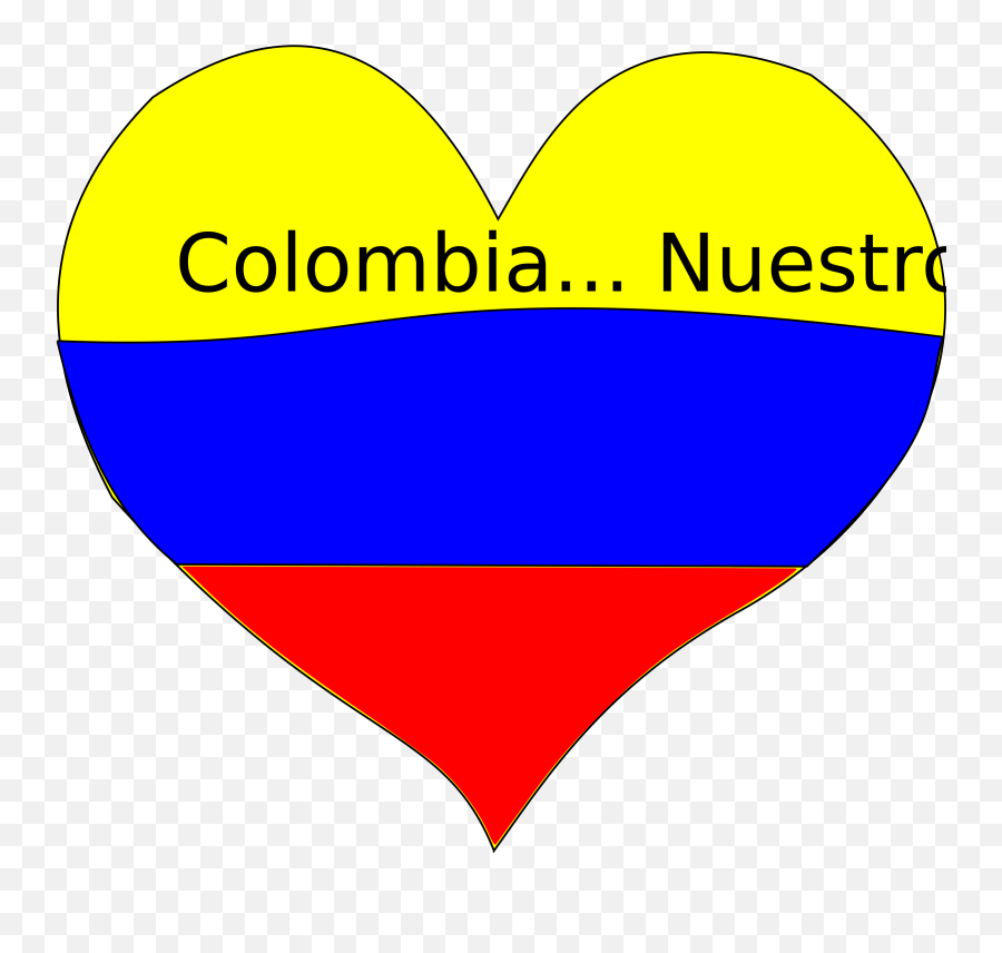 Download Hd This Free Icons Png Design Of Corazon Colombiano Emoji,Ecuador Clipart