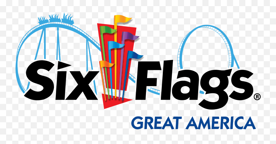 Six Flags Great America Set To Begin - Six Flags Over Texas Emoji,Six Flags Logo