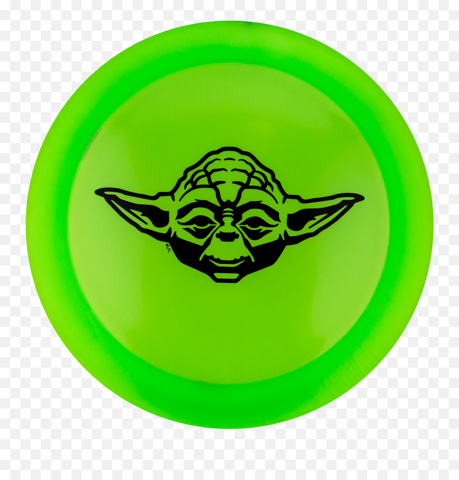 Yoda Z Force Hot Stamp Golf Disc - Yoda Logo Emoji,Yoda Png