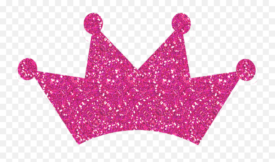 Crown Glitter Pink Freetoedit Fabulous - Gold Princess Clipart Princess Crown Png Emoji,Princess Crown Png