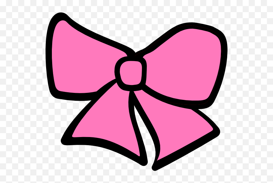 Bow Clipart Cheerleading Bow - Cheer Bow Clipart Png Emoji,Bow Clipart