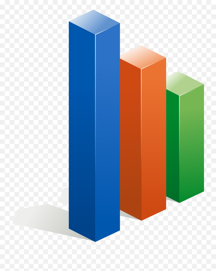 Illustration Of A Business Graph - 3d Bar Graph Png Clipart Bar Chart Graph Png 3d Emoji,Graph Png