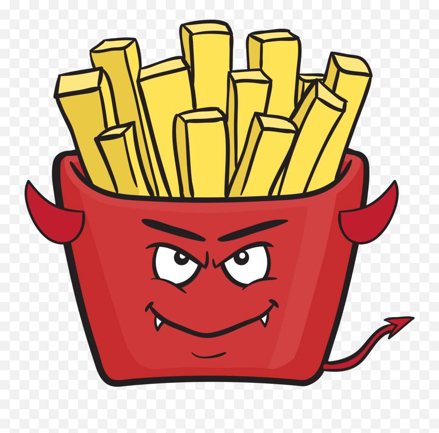 Download Hd Satan Clipart Devil Emoji - French Fry Emoji,Fries Clipart