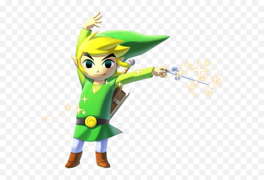 The Wind Waker Hd Official Artwork And - Legend Of Zelda Wind Waker Link Emoji,Wind Waker Logo