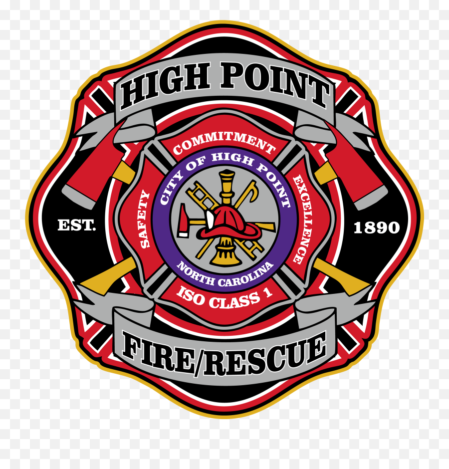 High Point Fire Dept - Fire Department Auxiliary Emoji,Firefighter Logo