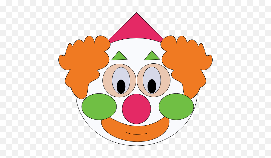 Smiley Clown Clipart I2clipart - Royalty Free Public Emoji,Clown Clipart