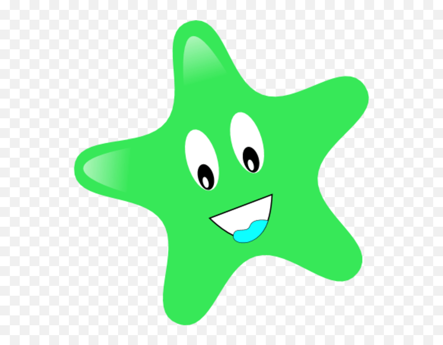 Smiley Star Png Clipart - Smiley Face Star Emoji,Smiley Face Clipart