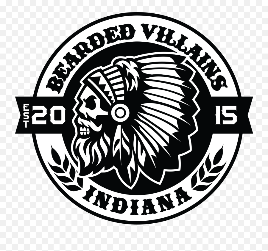 Bearded Villains Indiana Shop U2014 About Us Emoji,Villains Logo