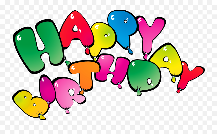 Birthday Balloons Clipart Png - Happy Birthday Emoji,Birthday Balloons Clipart