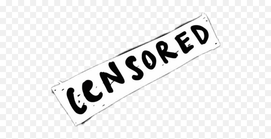 Censored Sticker By Emoji,Censored Transparent Background