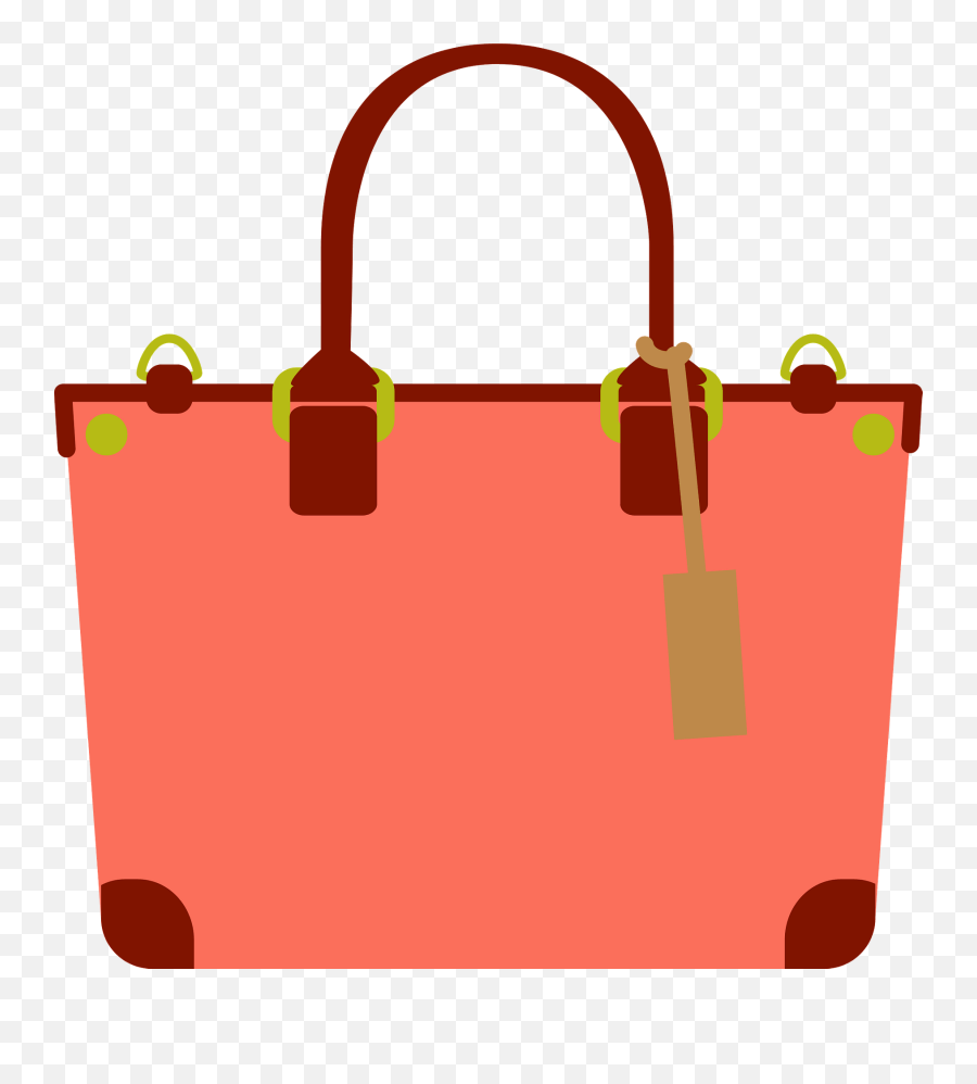 Tote Bag Clipart - Stylish Emoji,Bag Clipart