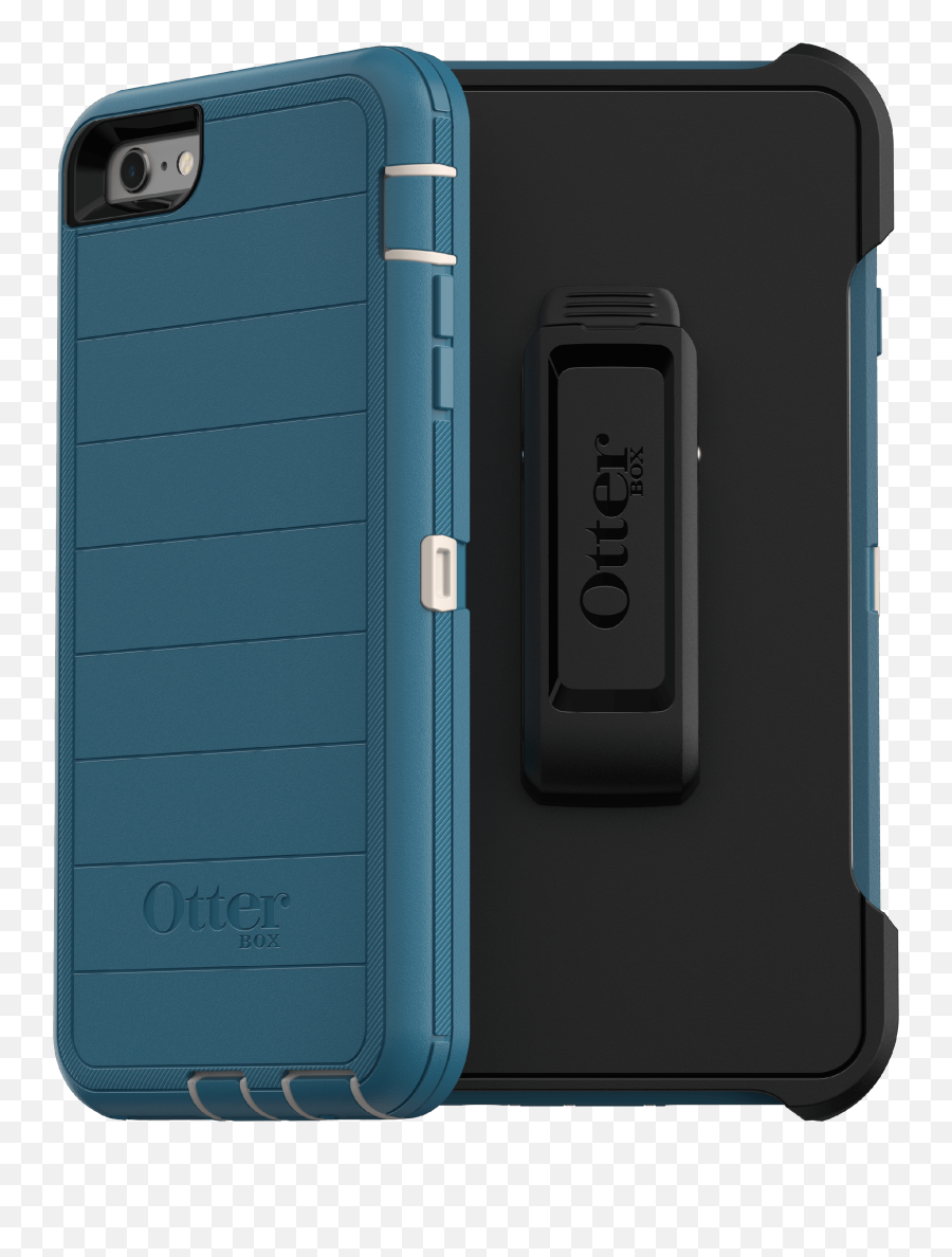 Otterbox Defender Series Pro Phone Case For Apple Iphone 6 Plus 6s Plus - Blue Iphone 6 Emoji,Iphone 6 Stuck On Apple Logo