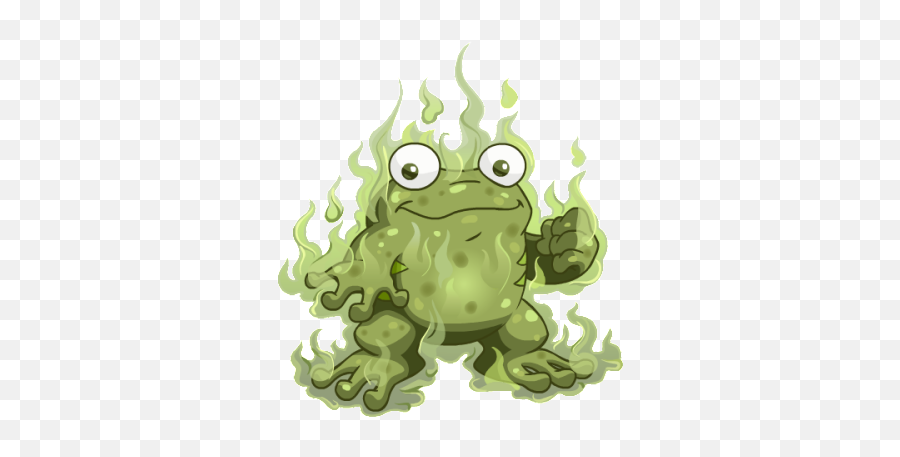 Swamp Gas Quiggle - Neocolours Emoji,Bullfrog Clipart