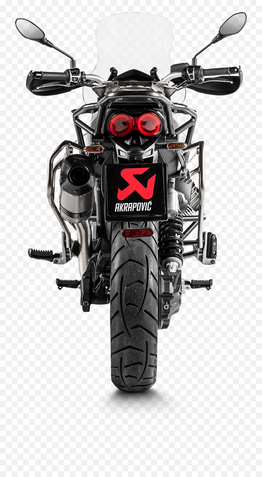 Moto Guzzi V85 Tt 2020 Slip - On Line Titanium Akrapovi Emoji,Moto Guzzi Logo
