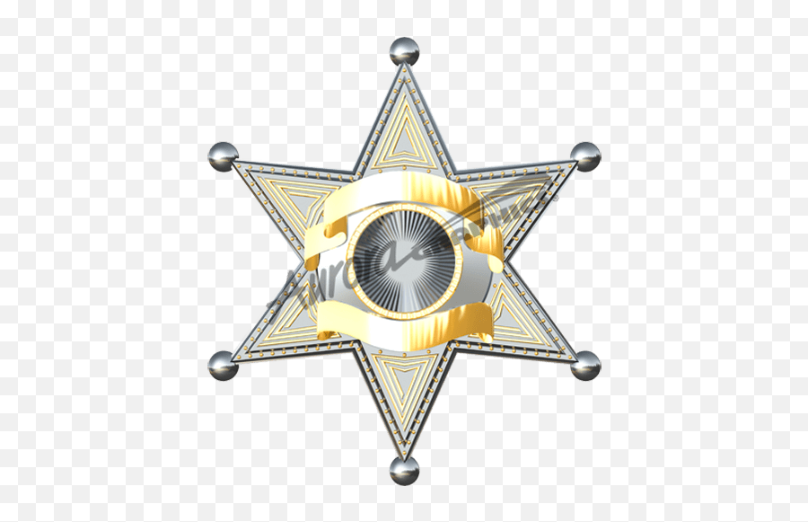 Download Sheriff Badge - Star Of David Full Size Png Image Emoji,Star Of David Clipart