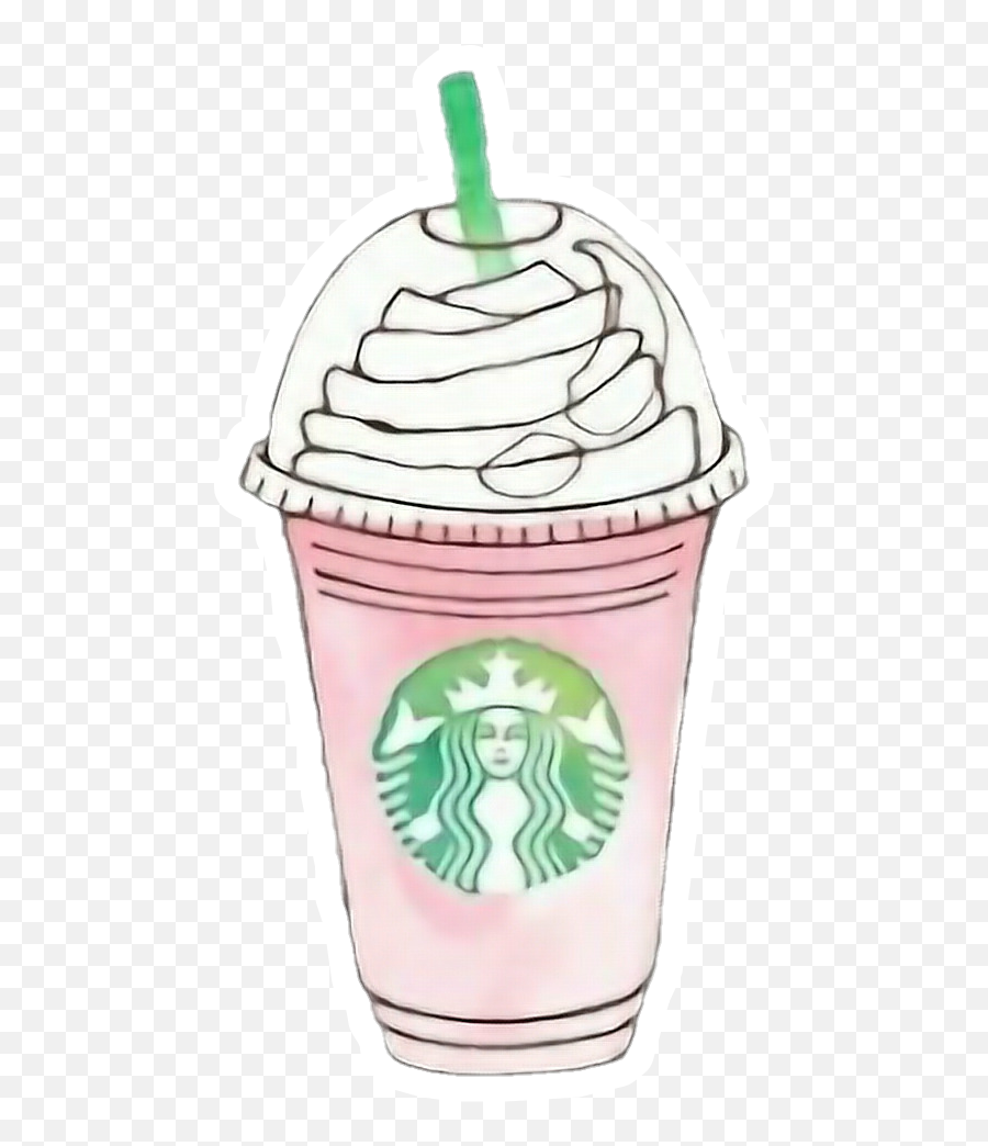 Sticker Remixit Starbucks Sticker By Aish Emoji,Starbucks Coffee Clipart