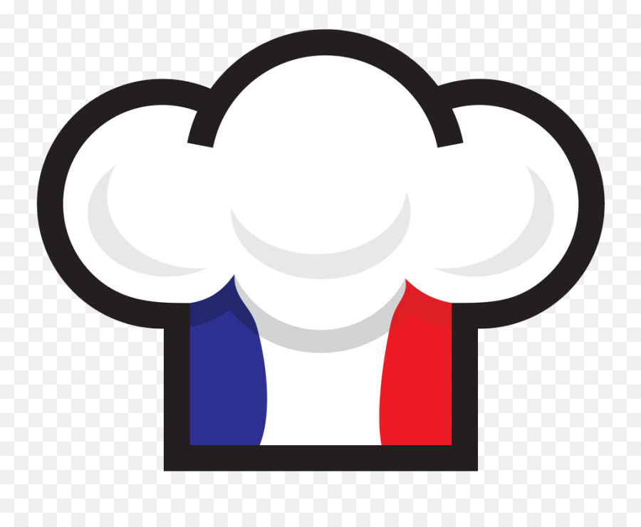 French Flag - French Flag In Chefs Hat Emoji,Chef Hat Png