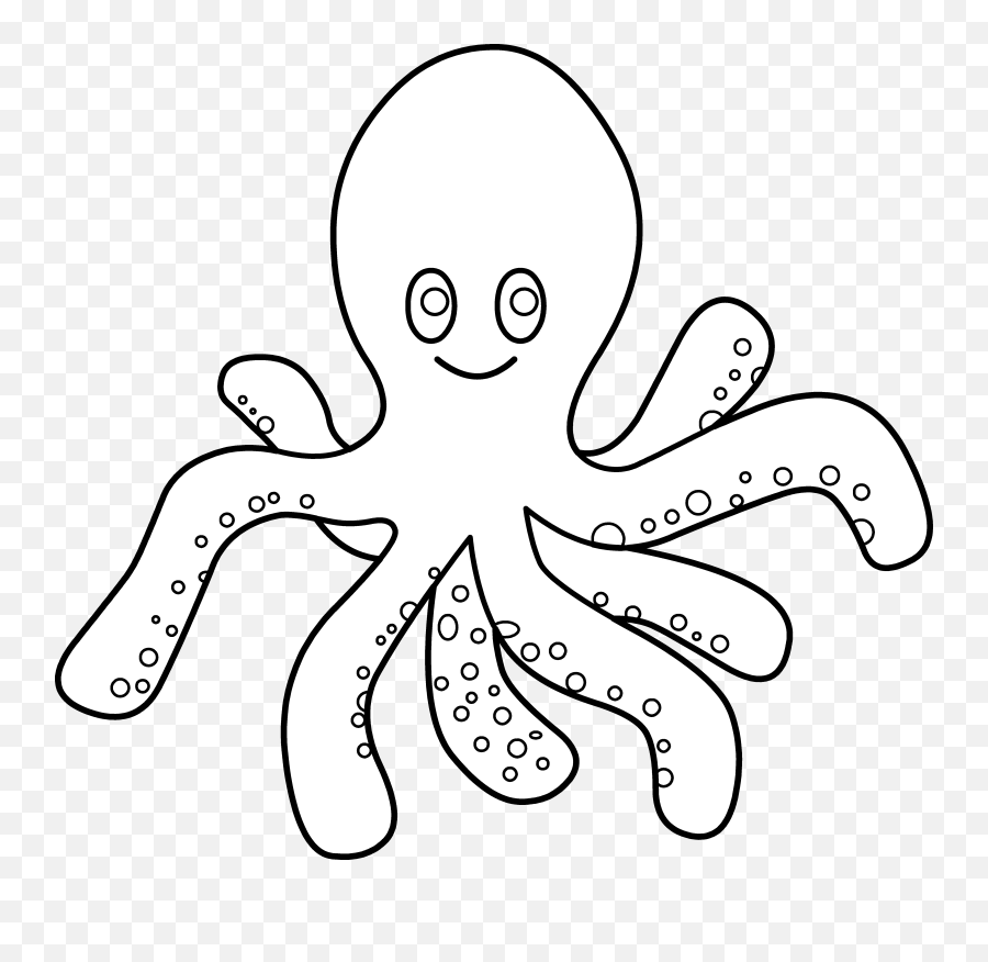 Clip Art Of Octopus - Octopus Clipart For Coloring Emoji,Octopus Clipart