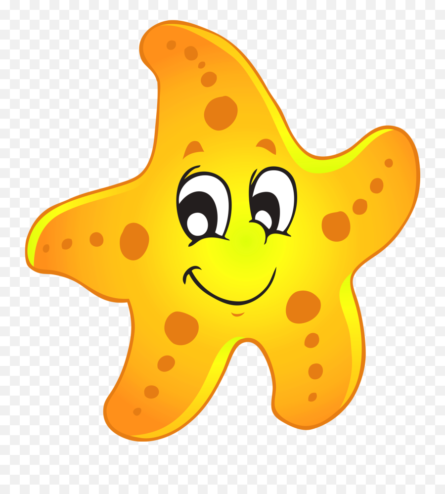 Free Ocean Starfish Cliparts Download Free Clip Art Free - Cute Starfish Clipart Emoji,Ocean Clipart