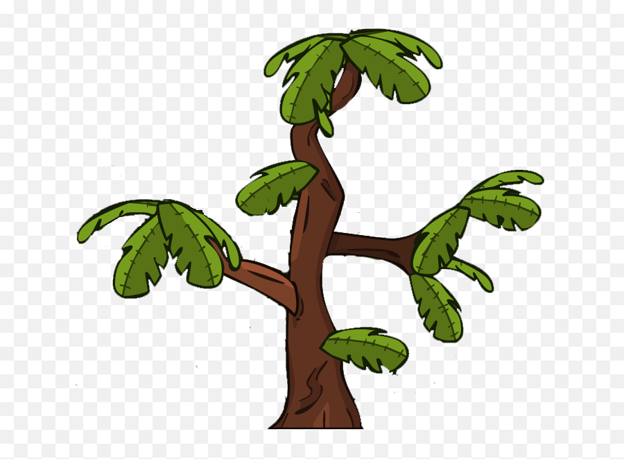Jungle Tree Png - Jungle Trees Png Clipart Full Size Emoji,Jungle Leaves Png