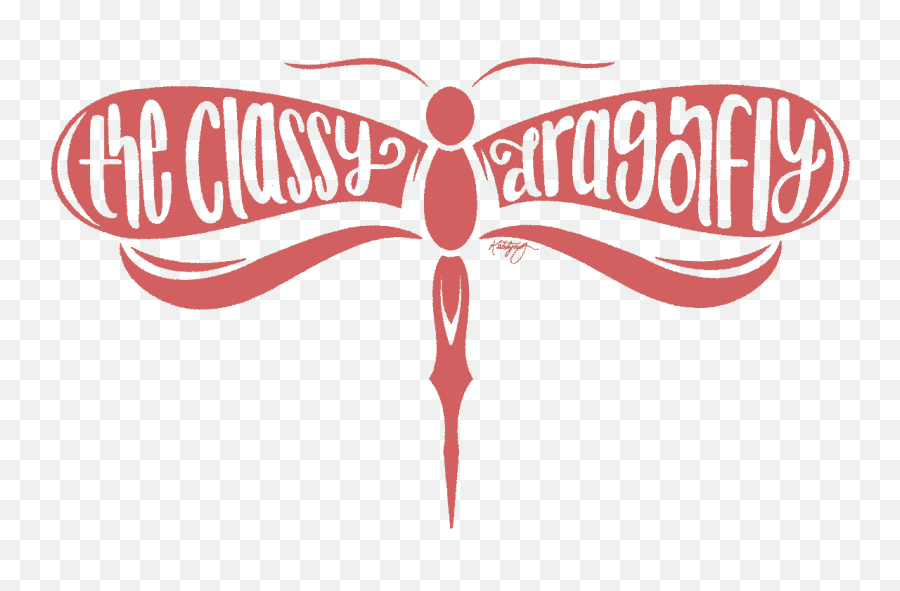 The Classy Dragonfly - Language Emoji,Dragonfly Logo