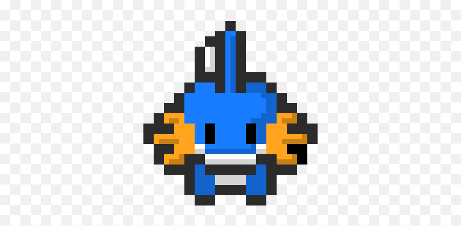 Mudkip - Mudkip Pixel Art Emoji,Mudkip Png