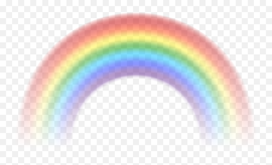 Transparent Rainbow Clip Art Image - Transparent Rainbow Clipart Emoji,Rainbow Clipart