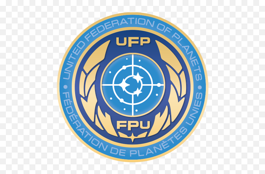 United Federation Of Planets Paris Seal - Language Emoji,United Federation Of Planets Logo